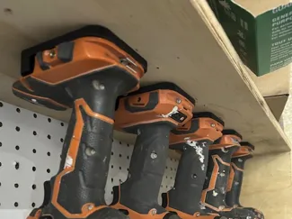 Ridgid tool and bettery holder