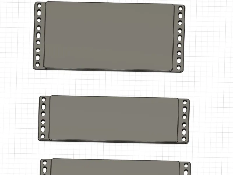 1U 2U 3U 10 Inch Rack Panel