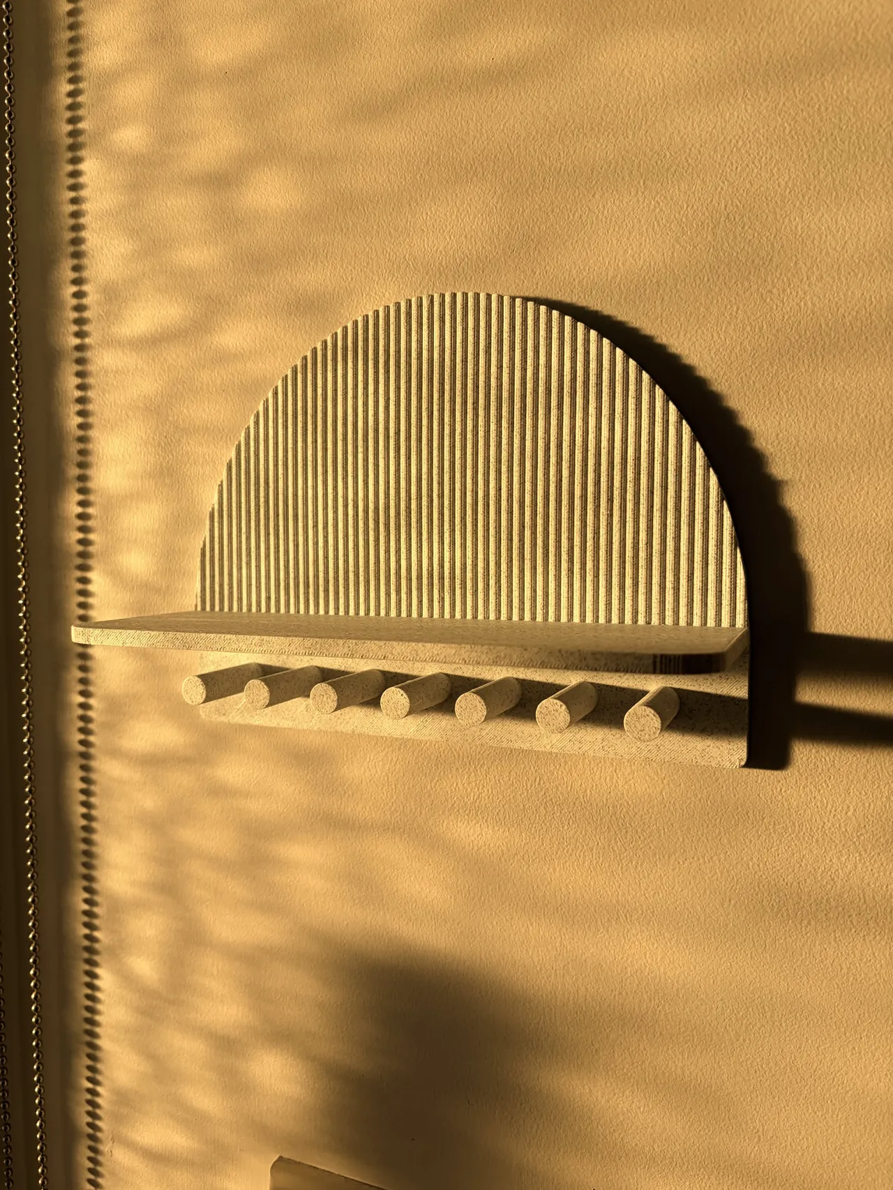 ArchLine Wall Shelf & Key Holder view 3