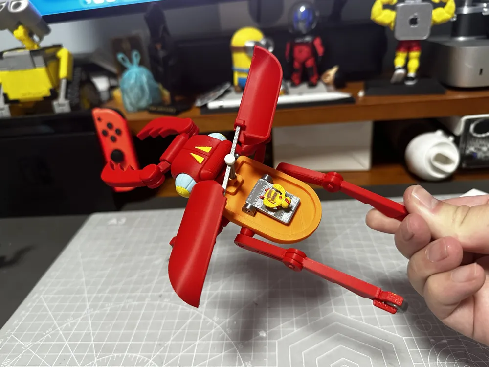 Time Bokan Unit 3 - Stag Beetle Ship, assembly model, no AMS - Free 3D ...