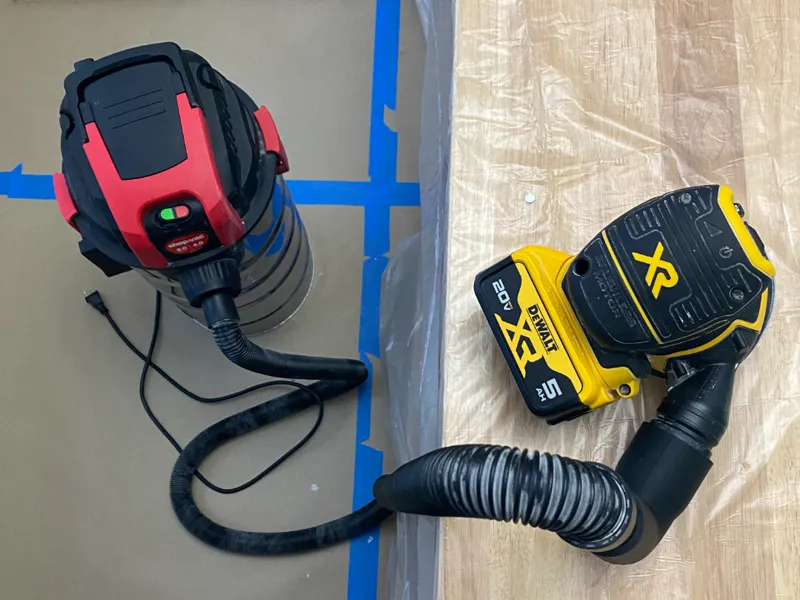 Dewalt Orbital Sander Vacuum Adapter