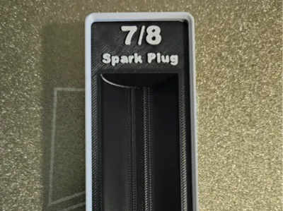 Gridfinity 7/8 Aviation Spark Plug