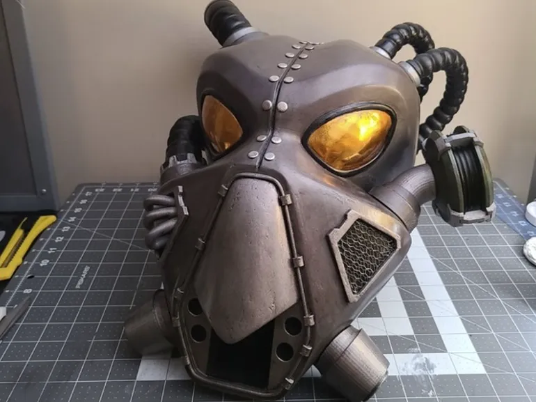 Enclave X-01 Power Armor Helmet