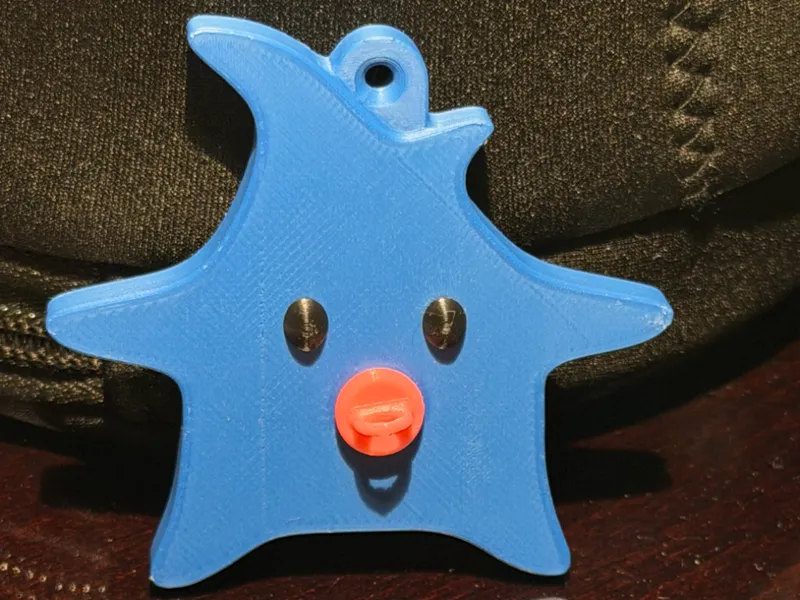 Baby Luma Star with Pacifier Keychain!