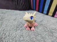 Petit dragon mignon compatible yeux de verre — photo 3