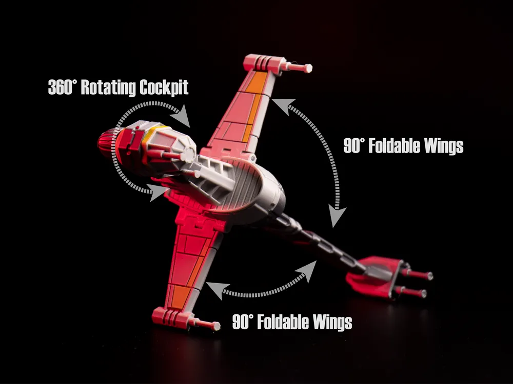B-Wing BENCHY STARFIGHTER by REXXU MakerWorld: Download Free 3D Models