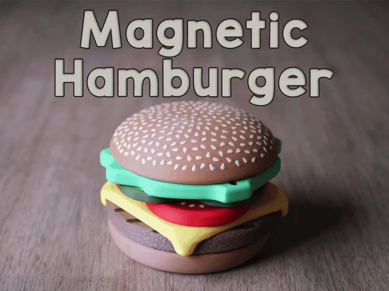 Magnetic hamburger
