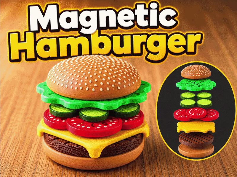 Magnetic hamburger