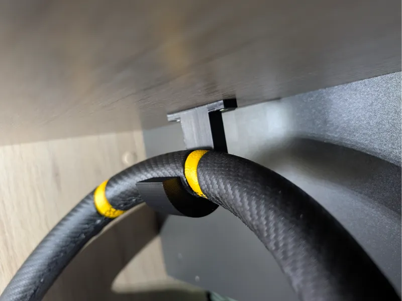 Under Desk SimRacing Hinge