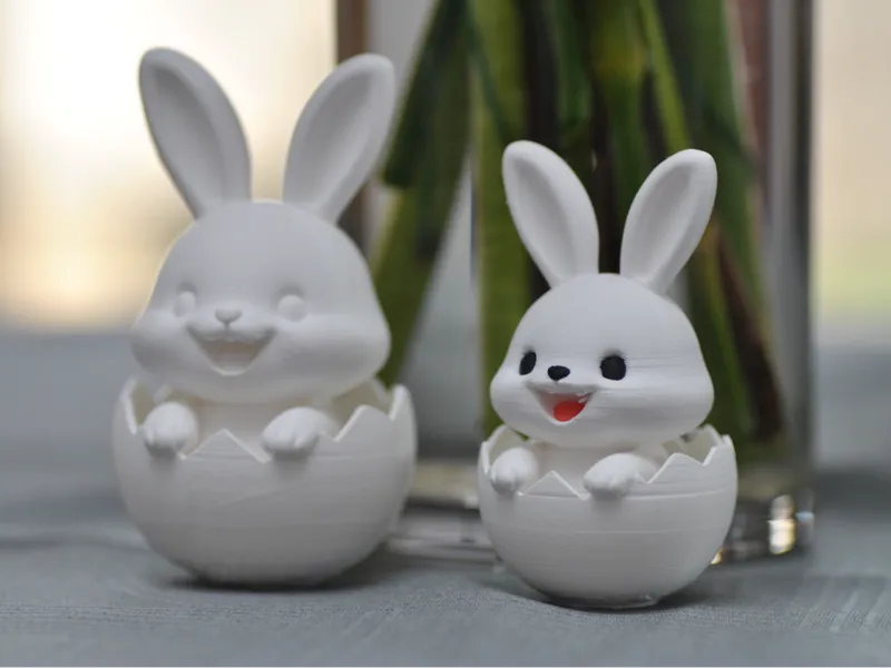 Cute Bunny in Egg – Easter Decoration