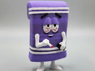 Fuzzy Towelie (south park) Figurine