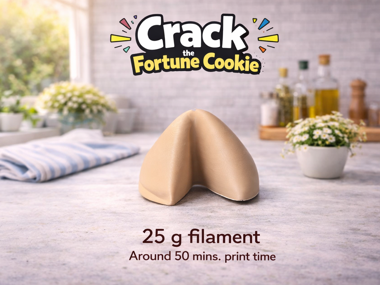 Crack the Fortune Cookie - Expect the unexpected