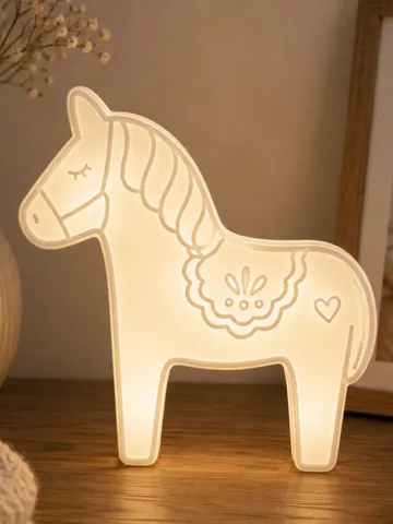 Accesorio de iluminación decorativa: Dala Pferdelicht LED — vista de referencia 2