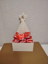 Petit coffret de Noël pour chocolats ou fleurs — photo 4
