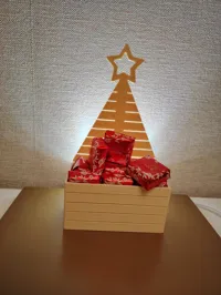 Petit coffret de Noël pour chocolats ou fleurs — photo 5