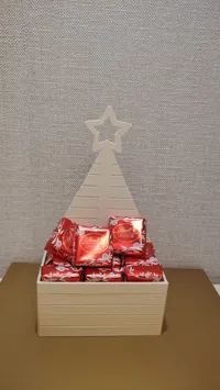 Petit coffret de Noël pour chocolats ou fleurs — photo 7