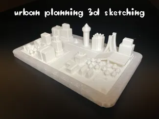 Urban Planning 3D sketching kit