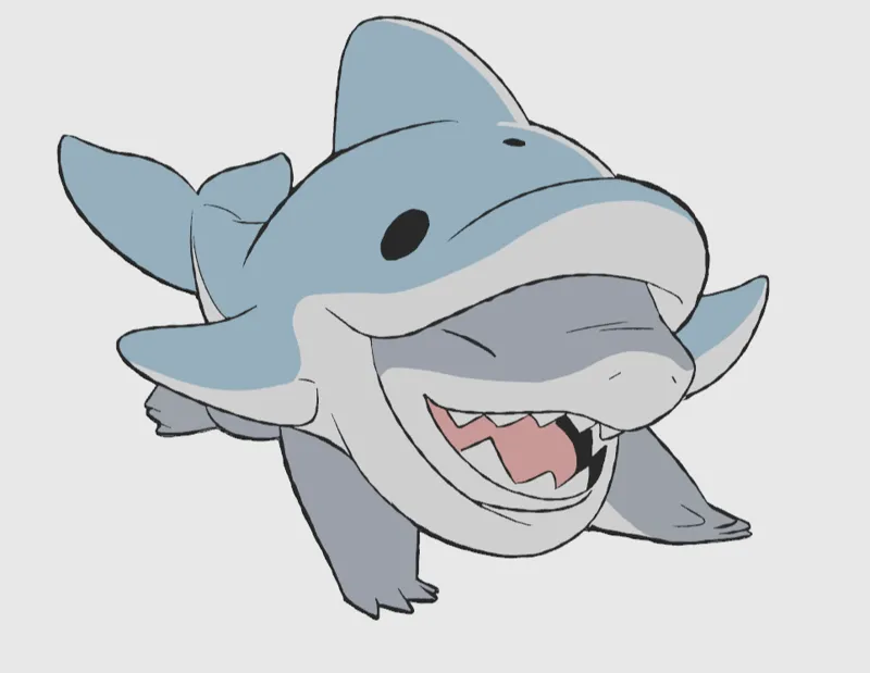 Jeff the land Shark