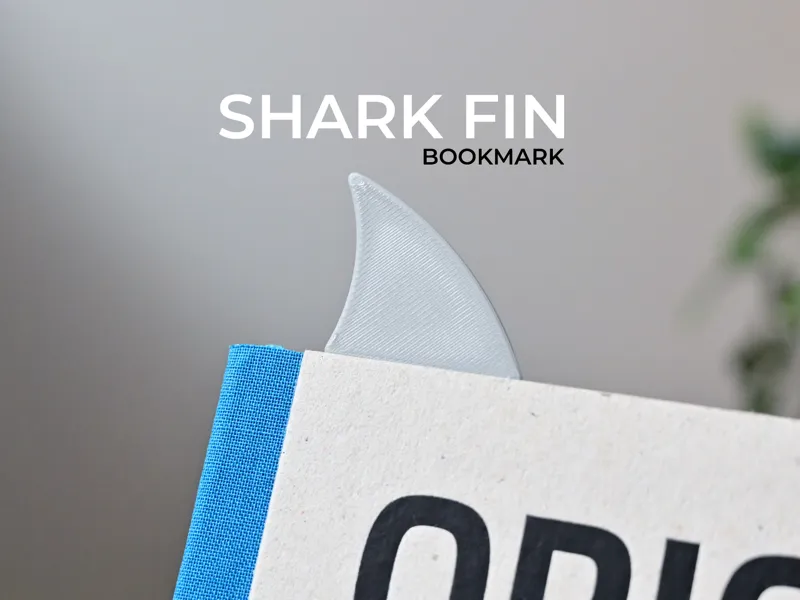 Shark Fin Bookmark