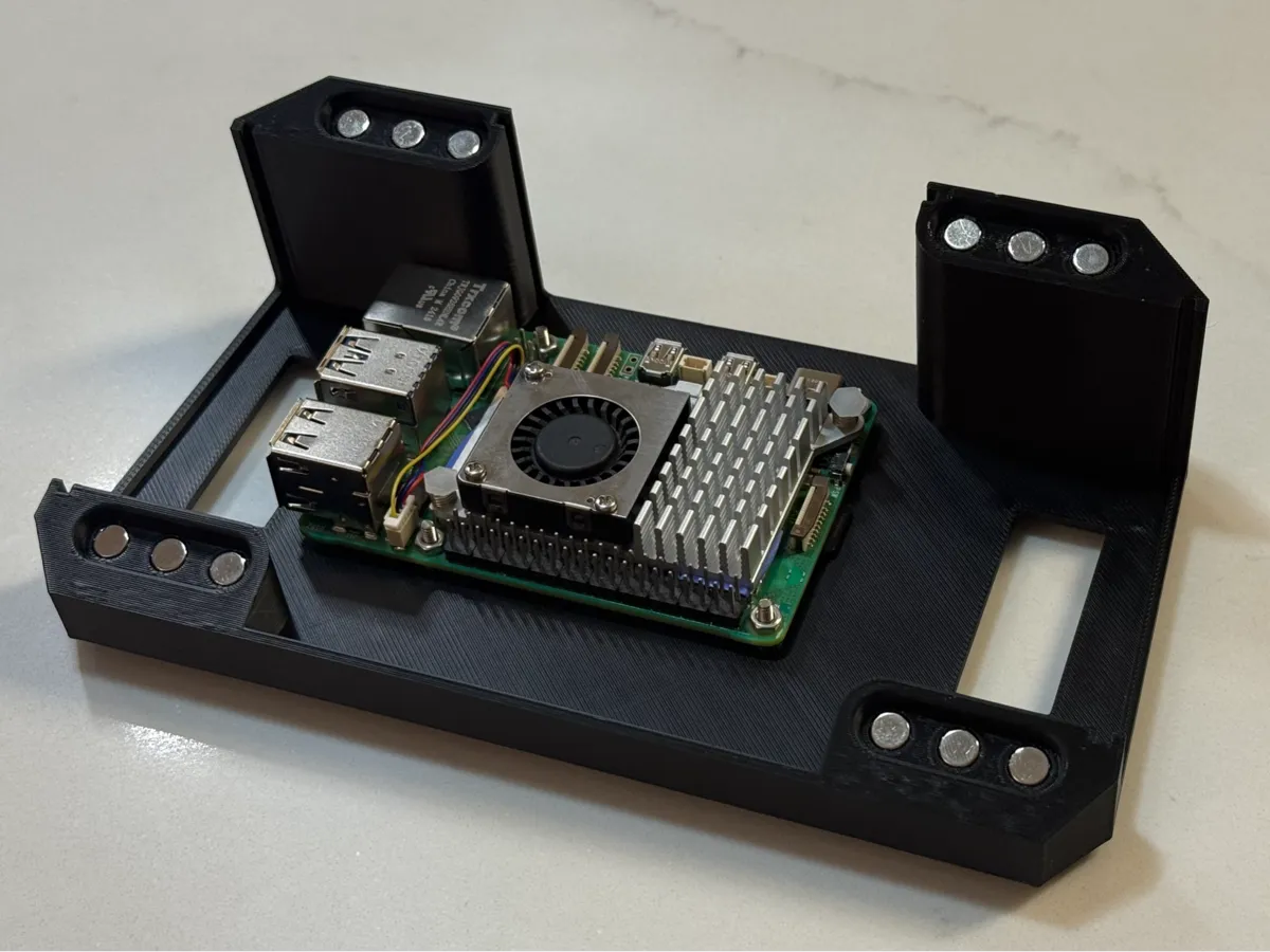 Stream Deck XL & Raspberry Pi 5 Hybrid Stand - Free 3D Print Model ...