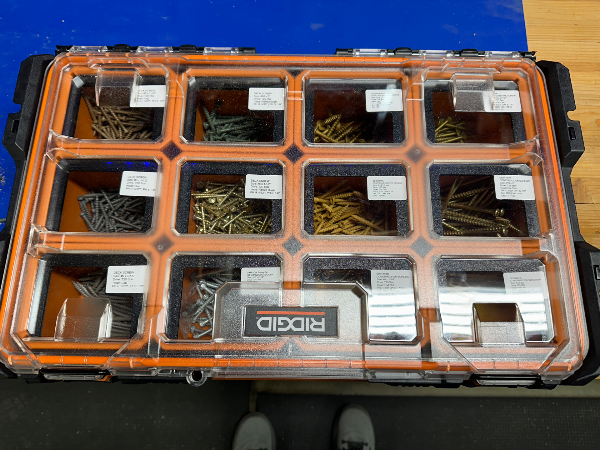 Ridgid Label Bin Cover