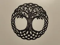 Arbre de vie tribal — déco murale — photo 2