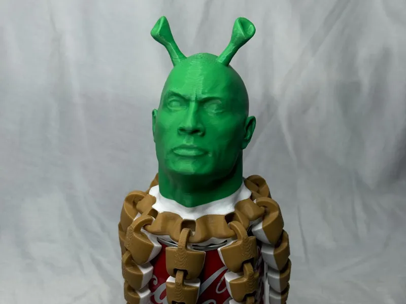 Shroktopus - Shrek "The Rock Johnson" Octopus