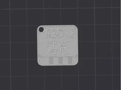 R3D Filament Swatch – PETG Mint