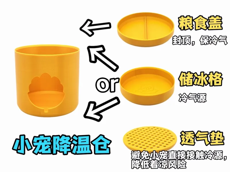 宠物仓鼠降温仓