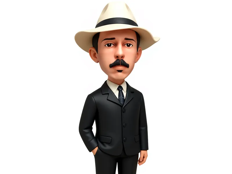 Santos Dumont – Aviation | 3D Printable Miniature