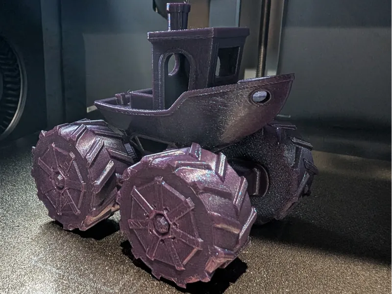 Monster Truck Benchy (Best Suspension)