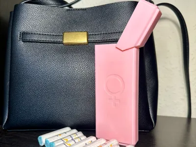Portable tampon magazine