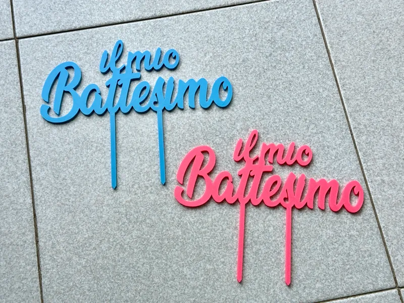 Cake Topper Battesimo