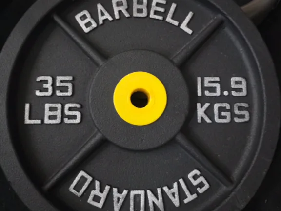 Barbell plate reducers (2" to 1")