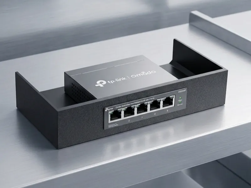 OpenRack 1U - Omada ES205GP POE Switch Insert