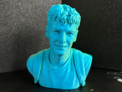 Young Man Bust