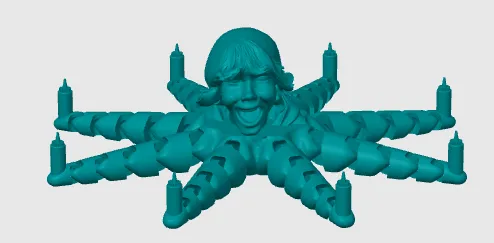 Sixseventopus - the 67 kid but he´s an octopus - Free 3D Print