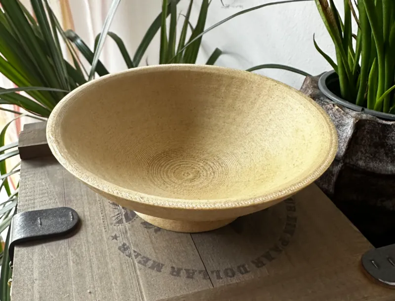 Wooden Bowl (PLA Wood test)