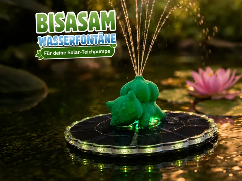 Bisasam Springbrunnen