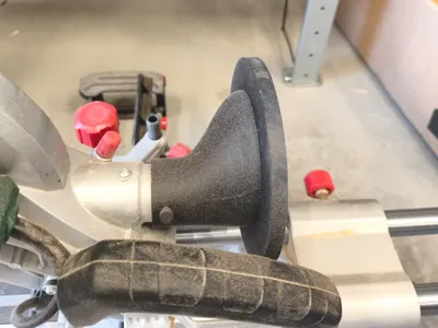 Magnetic Dust Extraction Connector for Metabo Miter Saw