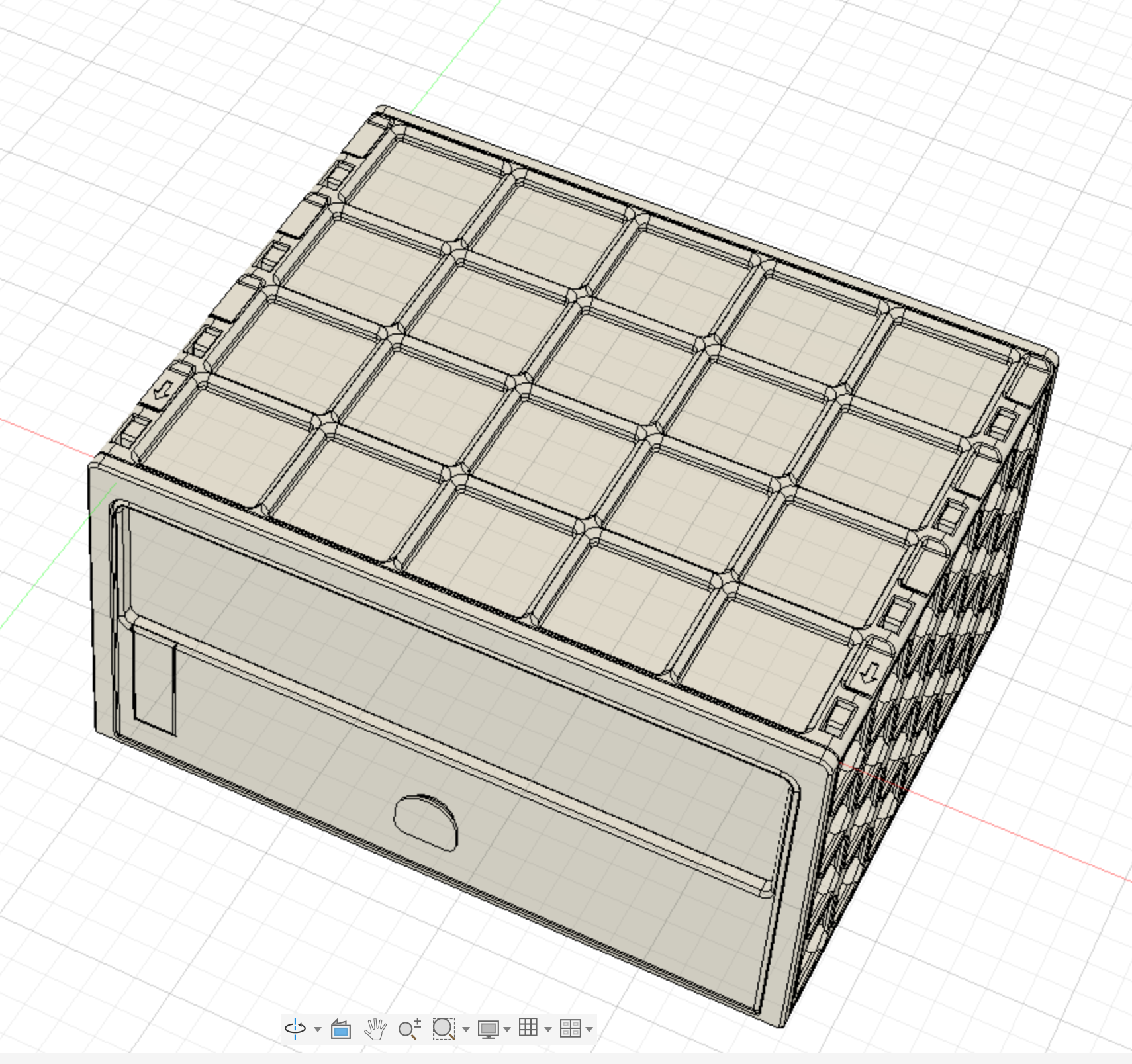Miniatura 27 do modelo 3D GridFull - more expandable Drawer System 