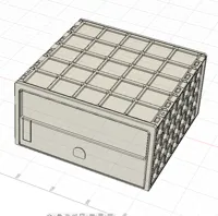 GridFull 5 x 5 x 4 (0.2mm layer, 2 walls, 15% infill)
