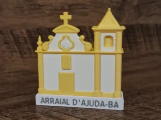 Igreja Nossa Senhora d’Ajuda — Ímã de Geladeira 
