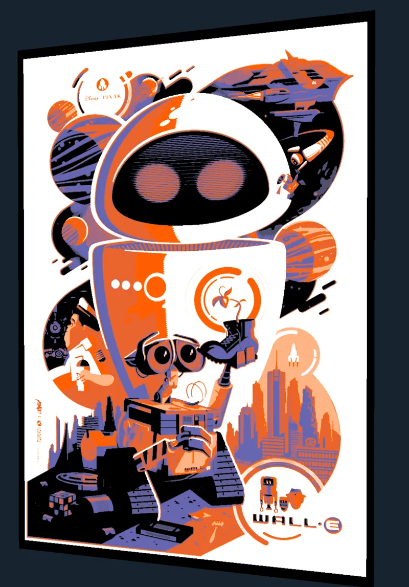 Wall-e Hueforge