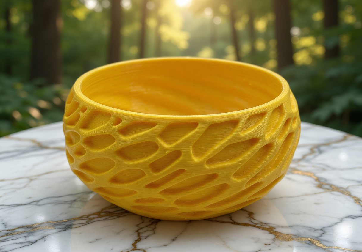 Miniatura 2 do modelo 3D Abstract Flow Pattern Bowl