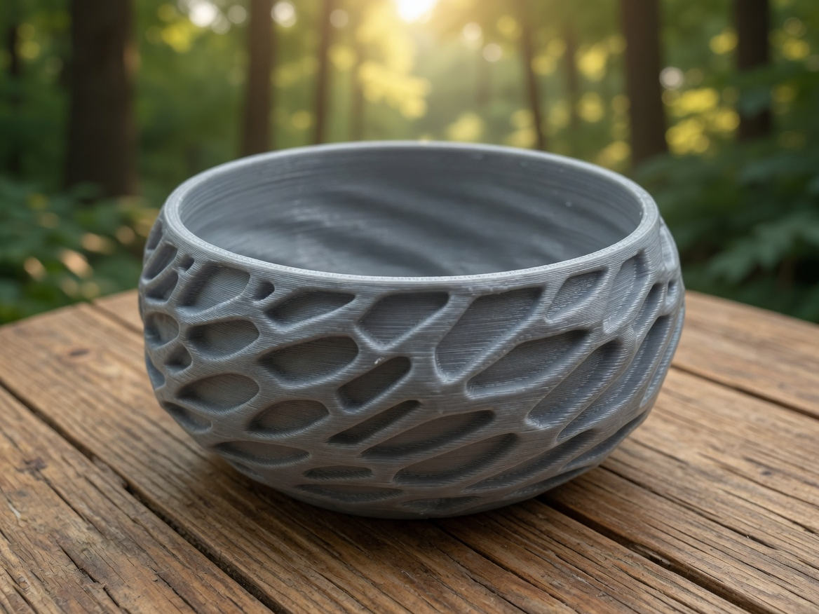 Abstract Flow Pattern Bowl