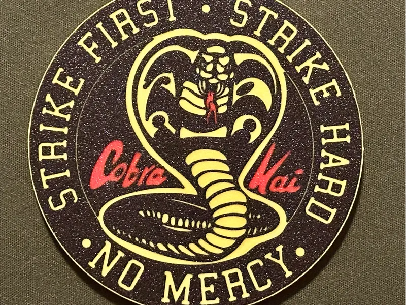 Cobra Kai Dojo Coaster