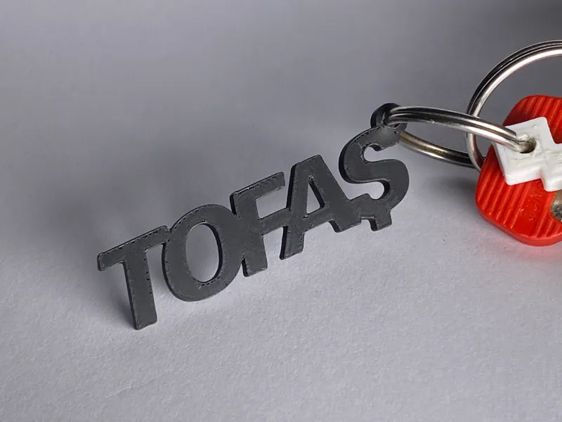 Tofas Logo Keychain