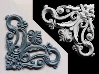 Fregio decorativo