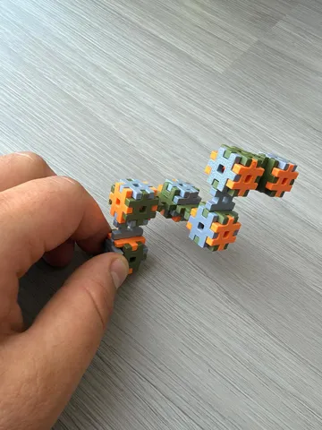 Modelo para impresión 3D: Plus-Plus Blocks – Perfect Fit — vista de referencia 3